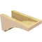 Ekena Millwork 5"W x 10"D x 5"H Wide Moab Rough Cedar Woodgrain TimberThane Corbel, Primed Tan CORUR05X10X05MOARCPR - alternate 6